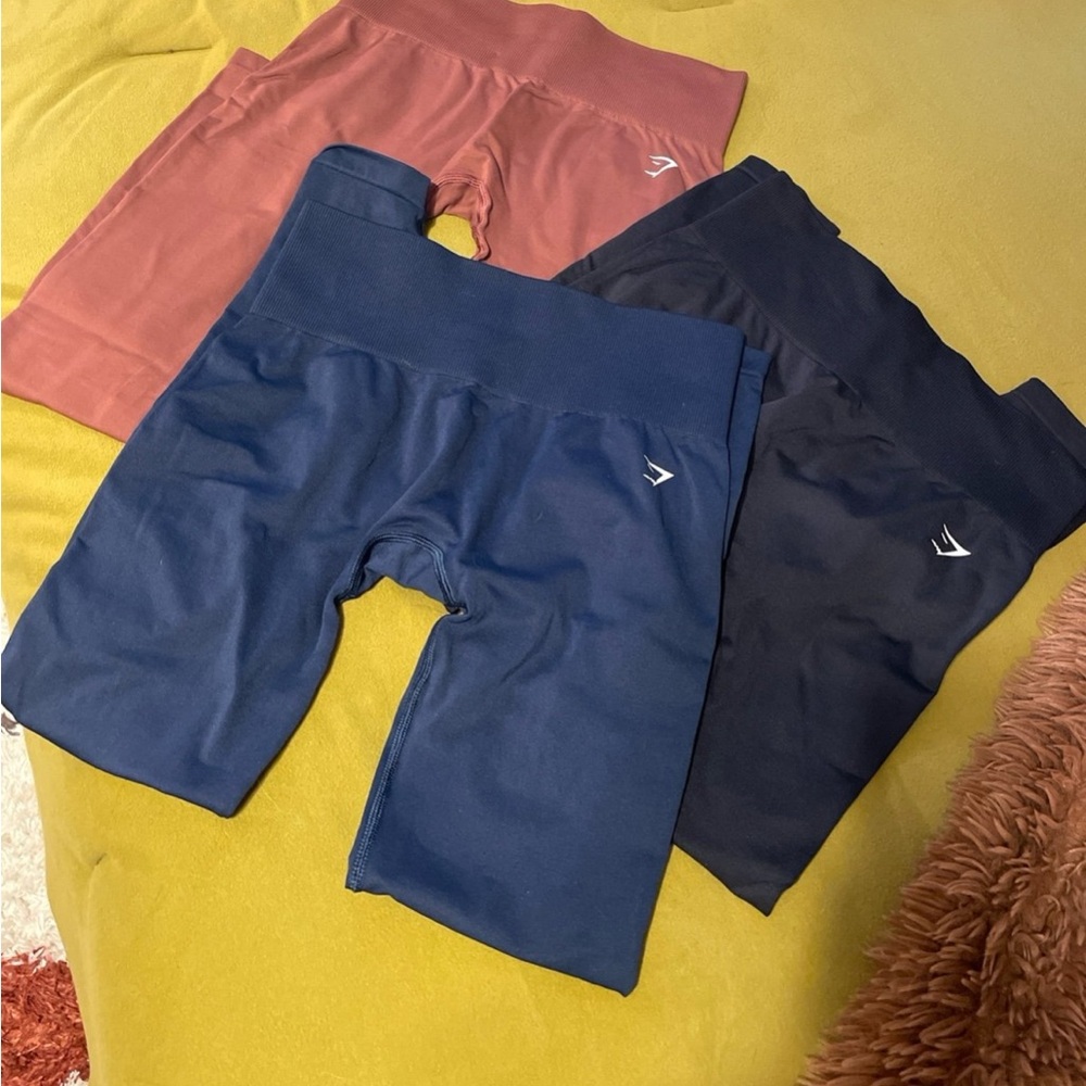 •Gymshark• NWOT Everyday Seamless Leggings Bundle of 3